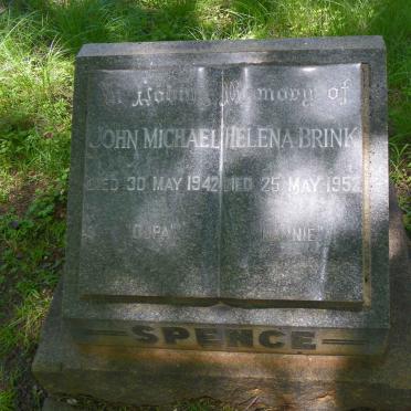 SPENCE John Michael -1942 &amp; Helena Brink -1952