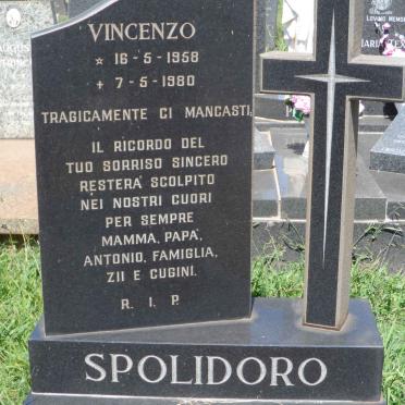 SPOLIDORO Vincenzo 1958-1980