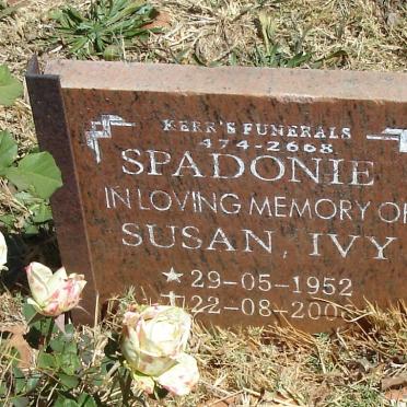 SPADONIE Susan Ivy 1952-2006