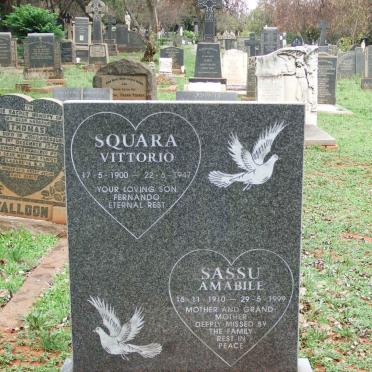 SQUARA Vittorio 1900-1947 :: SASSU Amabile 1910-1999