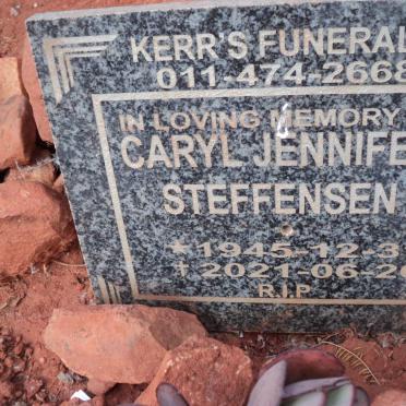 STEFFENSEN Caryl Jennifer 1945-2021