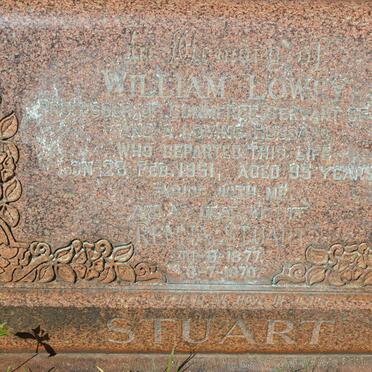 STUART Willam Lowry -1951 &amp; Renna 1877-1970