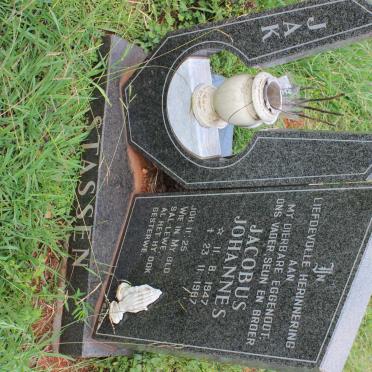 STASSEN Jacobus Johannes 1947-1987