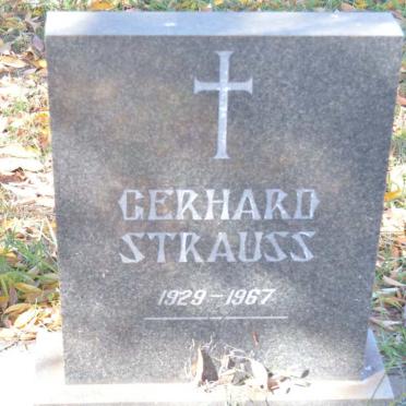 STRAUSS Gerhard 1929-1967