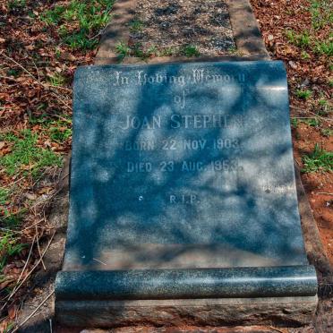 STEPHEN Joan 1903-1953