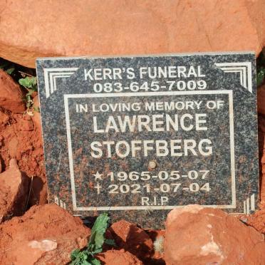 STOFFBERG Lawrence 1965-2021