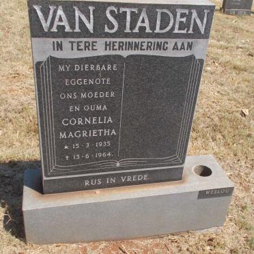 STADEN Cornelia Magrietha, van 1935-1964