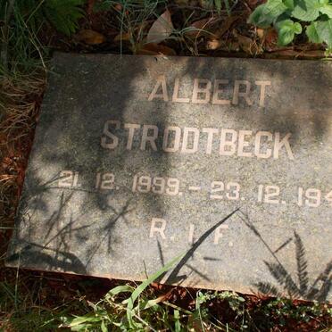 STRODTBECK Albert -1948