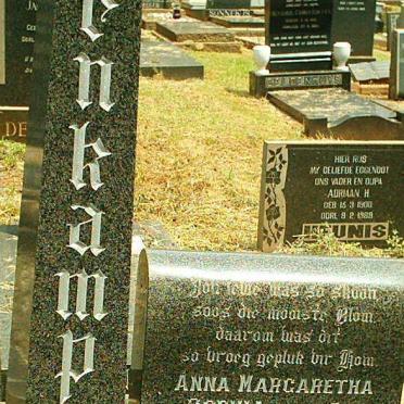 STEENKAMP Anna Margaretha Sophia nee ELS 1935-1969