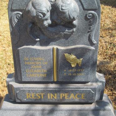 STEENKAMP Anne Elizabeth Caroline 1937-2007