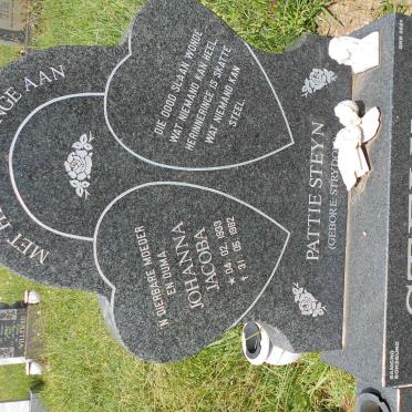 STEYN Johanna Jacoba nee STRYDOM 1933-1982