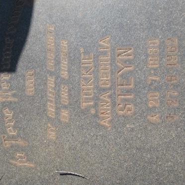 STEYN Anna Cecilia 1930-1962