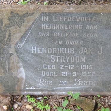STRYDOM Hendrikus Jan J. 1915-1952
