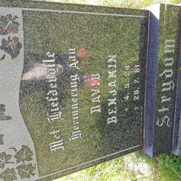 STRYDOM David Benjamin 1924-1981