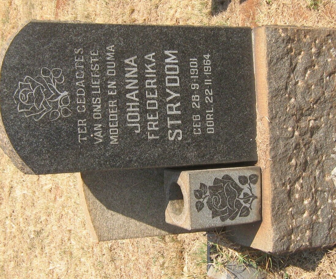 STRYDOM Johanna Frederika 1901-1964