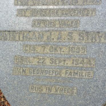 STRYDOM Christiaan J.A.S. 1899-1944