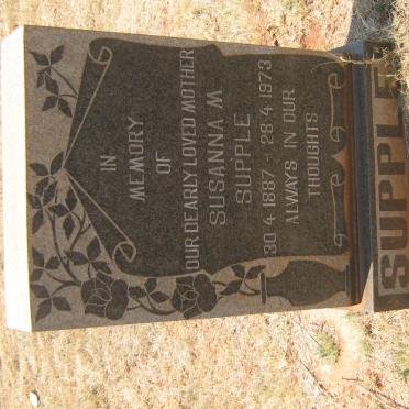 SUPPLE Susanna M. 1887-1973