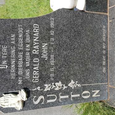 SUTTON Gerald Raynard John 1938-1983