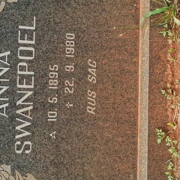 SWANEPOEL Anna 1895-1980