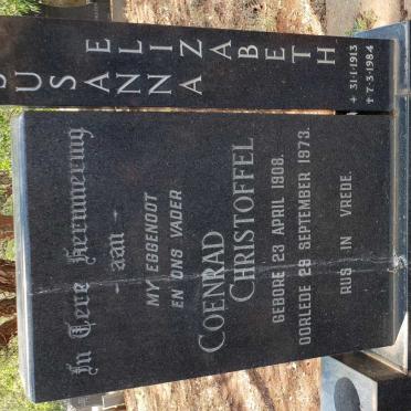 SWANEPOEL Coenrad Christoffel 1908-1973 &amp; Susanna Elizabeth 1913-1984