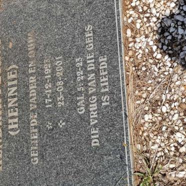 SWANEPOEL Hendrik Petrus 1923-2001 &amp; Coenie 1925-1976