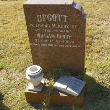 UPCOTT William Henry 1907-1970