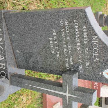 UNGARO Nicola 1927-1987