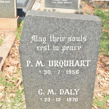 URQUHART P.M. -1956 :: DALY G.M. -1970