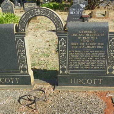 UPCOTT Eunice 1913-1946