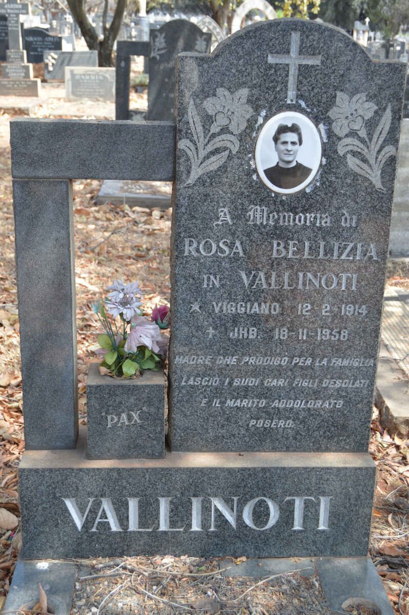 VALLINOTI Rosa Bellizia 1914-1958