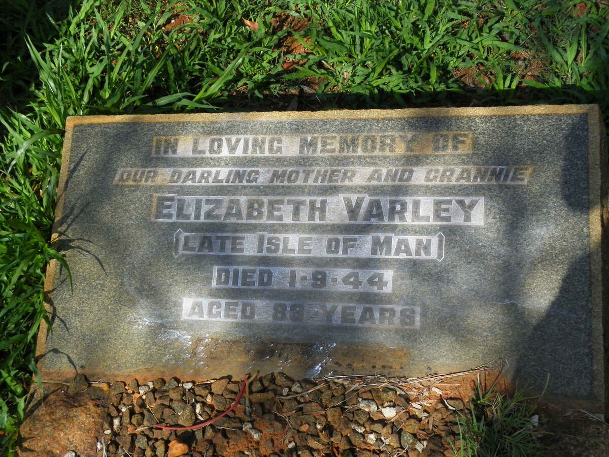 VARLEY Elizabeth -1944