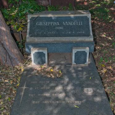 VANDELLI Giuseppina 1932-1984