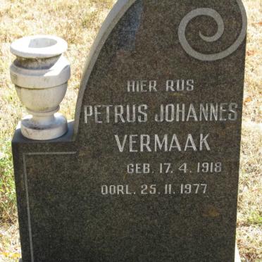 VERMAAK Petrus Johannes 1918-1977
