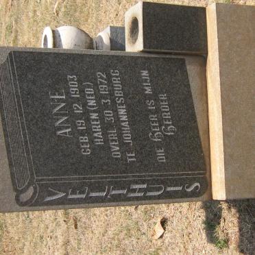 VELTHUIS Anne 1903-1972