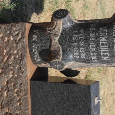 VERMEULEN Janetta Cecilia nee VAN DER COLFF 1886-1962