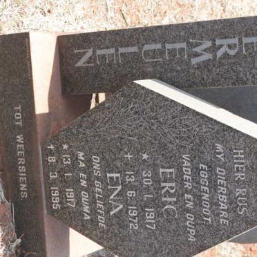 VERMEULEN Eric 1917-1972 &amp; Ena 1917-1995