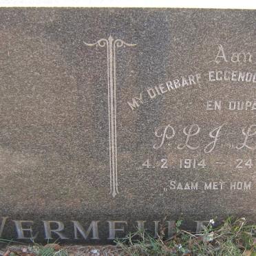 VERMEULEN P.L.J. 1914-1963