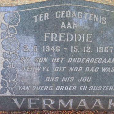 VERMAAK Freddie 1946-1967