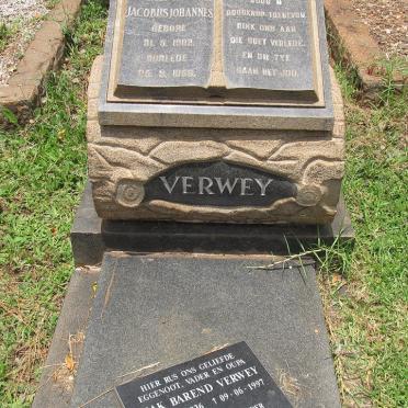 VERWEY Jacobus Johannes 1902-1956 :: VERWEY Izak Barend 1936-1997