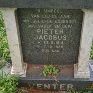 VENTER Pieter Jacobus 1914-1988