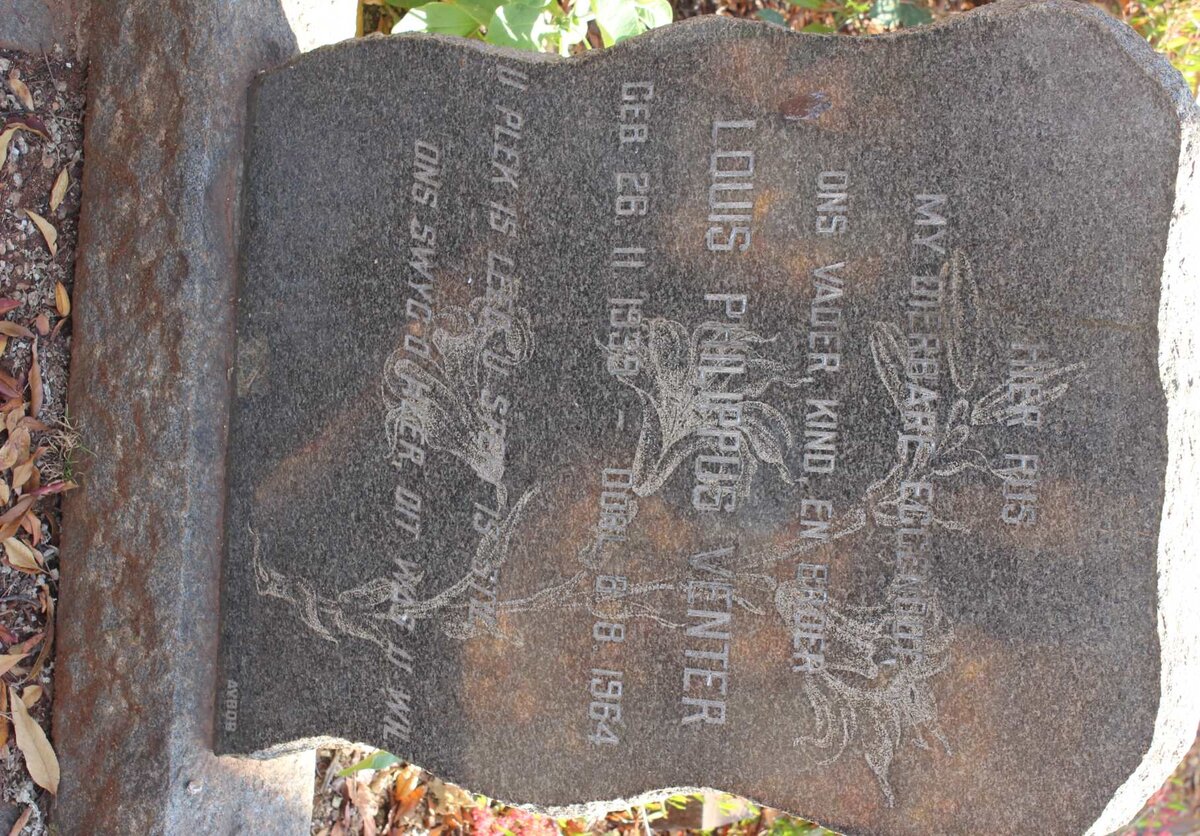 VENTER Louis Philippus 1939-1964