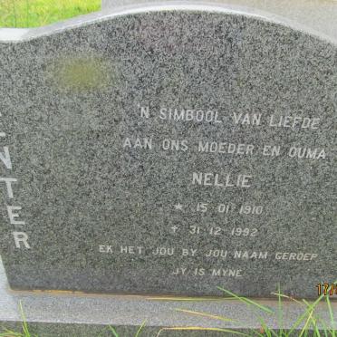 VENTER Nellie 1910-1992
