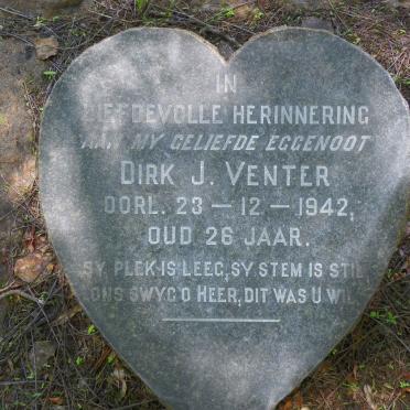 VENTER Dirk J. -1942