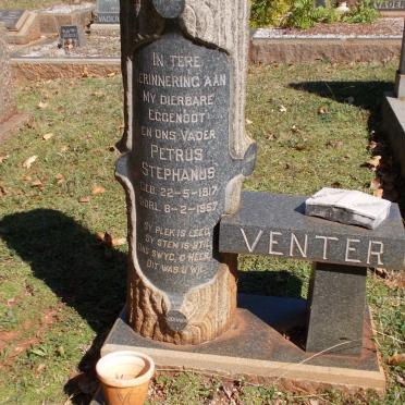 VENTER Petrus Stephanus 1917-1957
