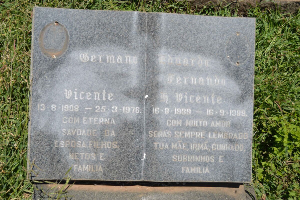 VICENTE Germano 1908-1976 :: VICENTE Eduardo Fernando 1939-1989