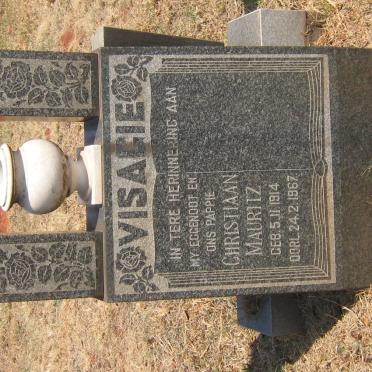 VISAGIE Christiaan Mauritz 1914-1967