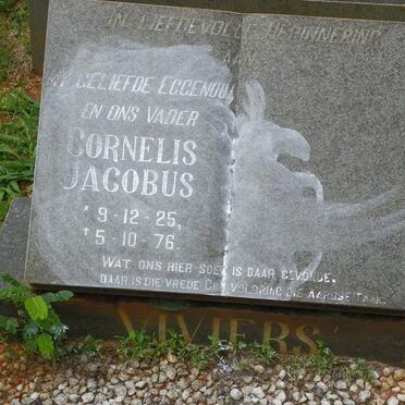 VIVIERS Cornelis Jacobus 1925-1976