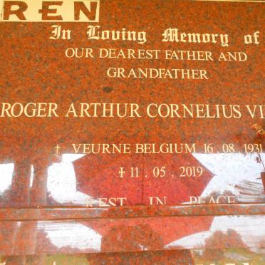 VIEREN Roger Arthur Cornelius 1931-2019 &amp; Huguette Monique Andrée Marie Louise HOLLEVOET 1935-1995 