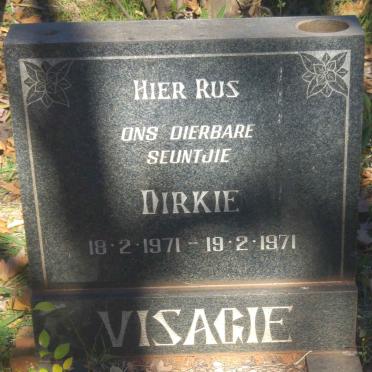 VISAGIE Dirkie 1971-1971