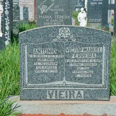 VIEIRA Antonio 1914-1984 :: VIEIRA Victor Manuel Ferreira 1948-1989  